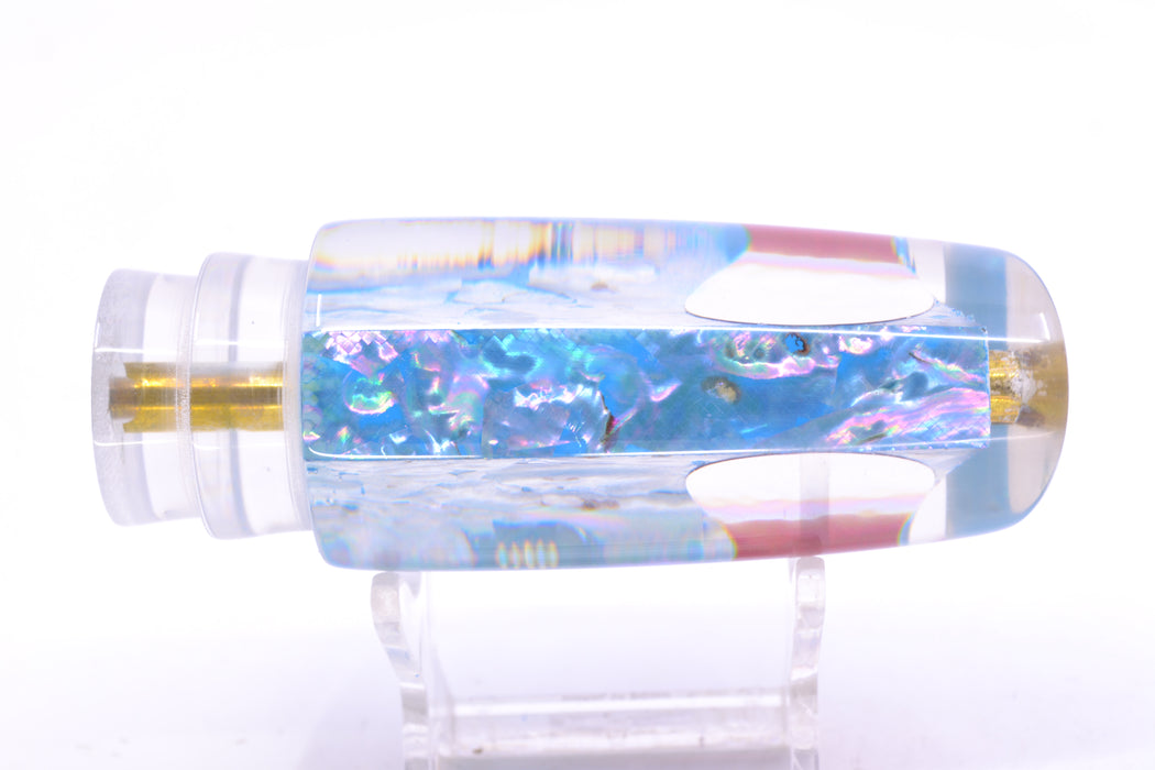 Koya Lures Ice Blue Awabi Shell Red Eyes Small 614 10" 5oz