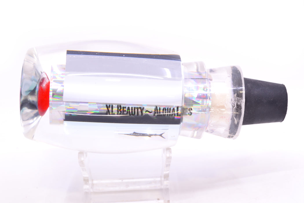 Aloha Lures Clear Mirrored Rainbow Flake XL Beauty 14" 8.2oz GZE