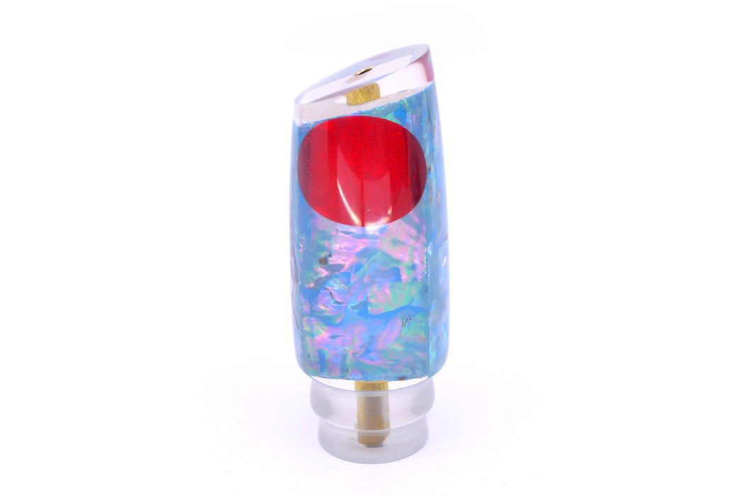 Koya Lures Ice Blue Awabi Shell Red Eyes Small 614 10" 5oz