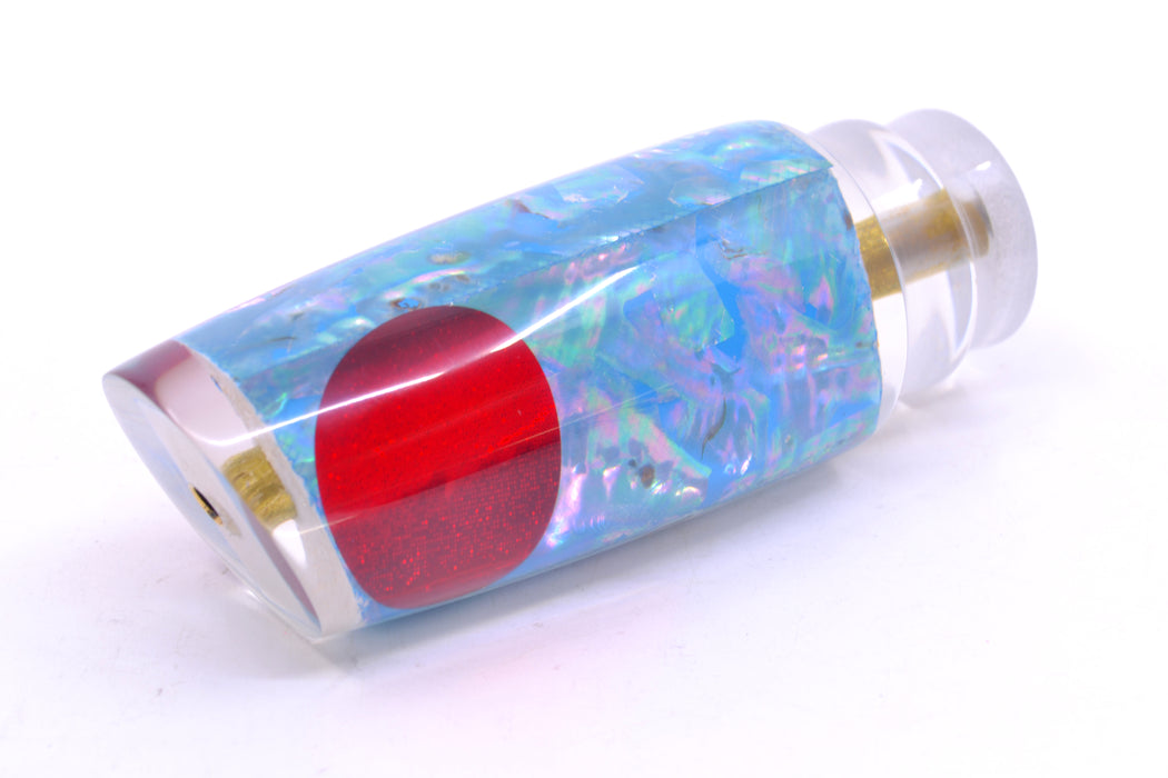Koya Lures Ice Blue Awabi Shell Red Eyes Small 614 10" 5oz