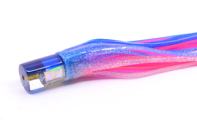Marlin Magic White Awabi Blue Back Baby HSAP 4.5" 1.5oz Skirted Blue-Silver/Pink
