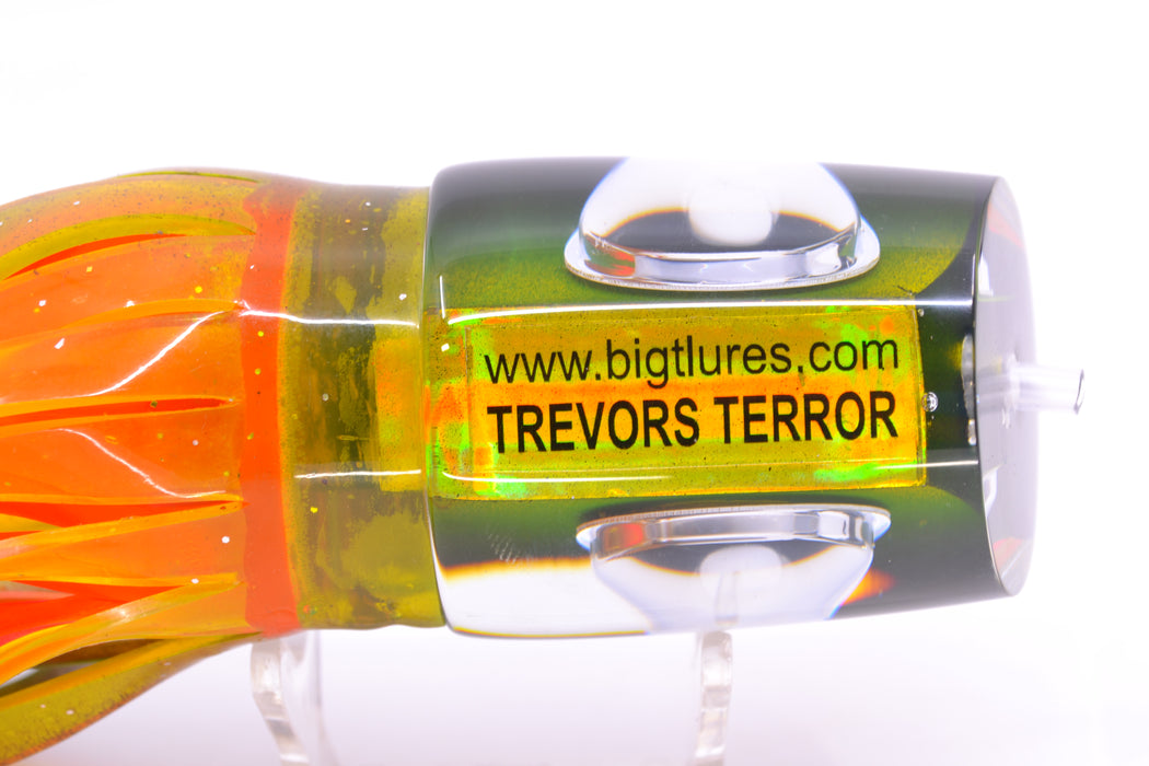 Big T Lures Black-Gold Rainbow Trevor's Terror 14" 10.5oz Skirted Black-Gold GZE