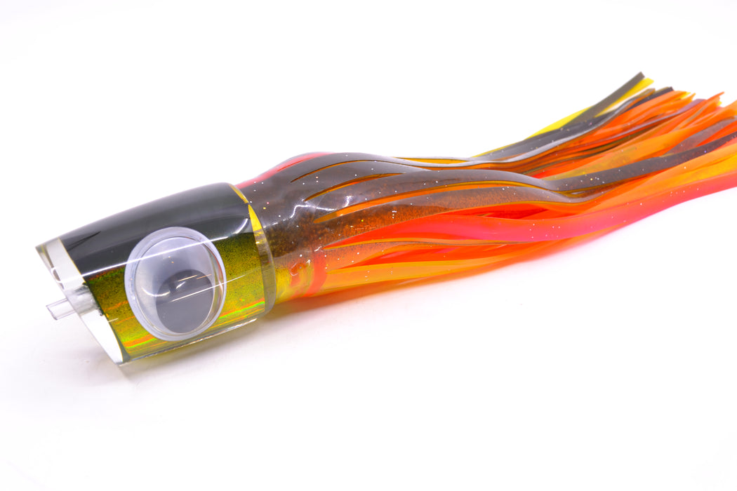 Big T Lures Black-Gold Rainbow Trevor's Terror 14" 10.5oz Skirted Black-Gold GZE