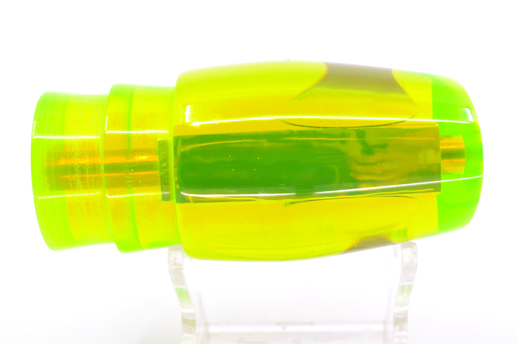 Koya Lures Chartreuse Mirrored Red Eyes Small 861 10" 4.3oz GZE