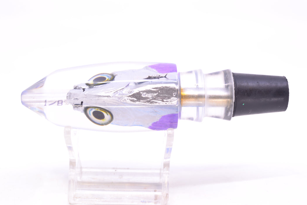 Aloha Lures Blue-Ice Blue Back Purple Fins Deep Six Malolo 9" 5.3oz GZE