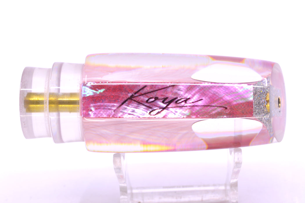 Koya Lures Pink MOP Red Eyes Small 614 10" 5oz