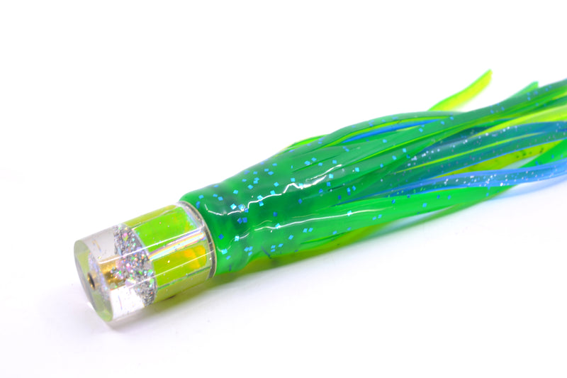 Marlin Magic Lime Green MOP Baby HSAP 4.5" 1.5oz Skirted Mahi