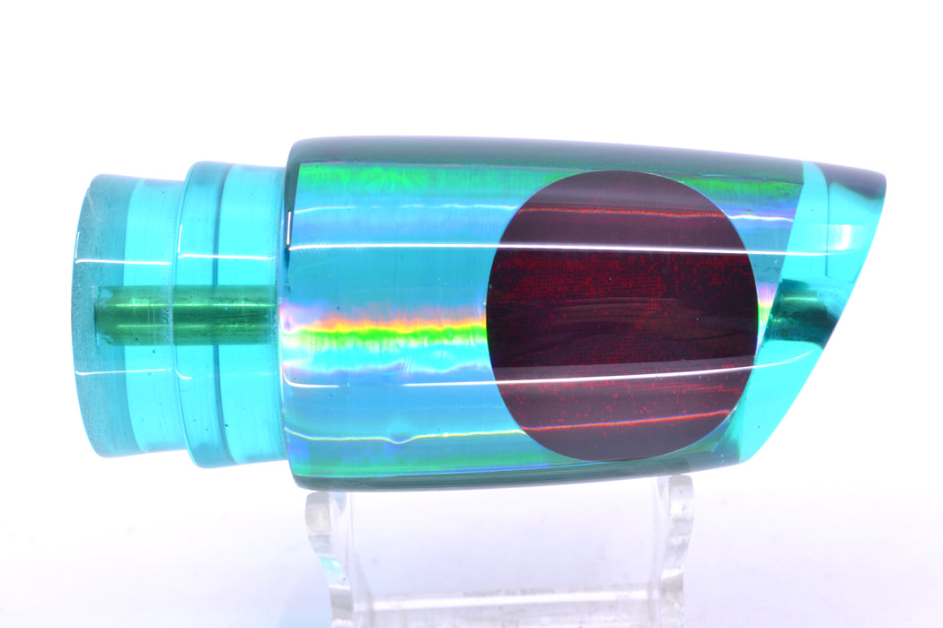 Koya Lures Turquoise Rainbow Red Eyes Straight Runner 12" 5.8oz