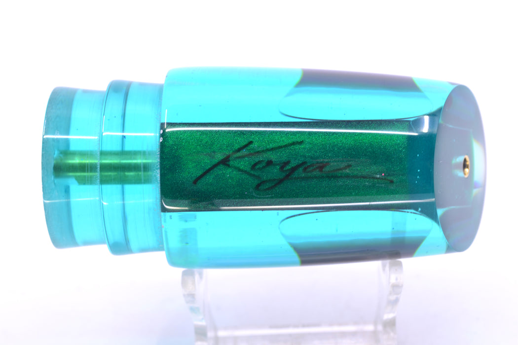 Koya Lures Turquoise Rainbow Red Eyes Straight Runner 12" 5.8oz