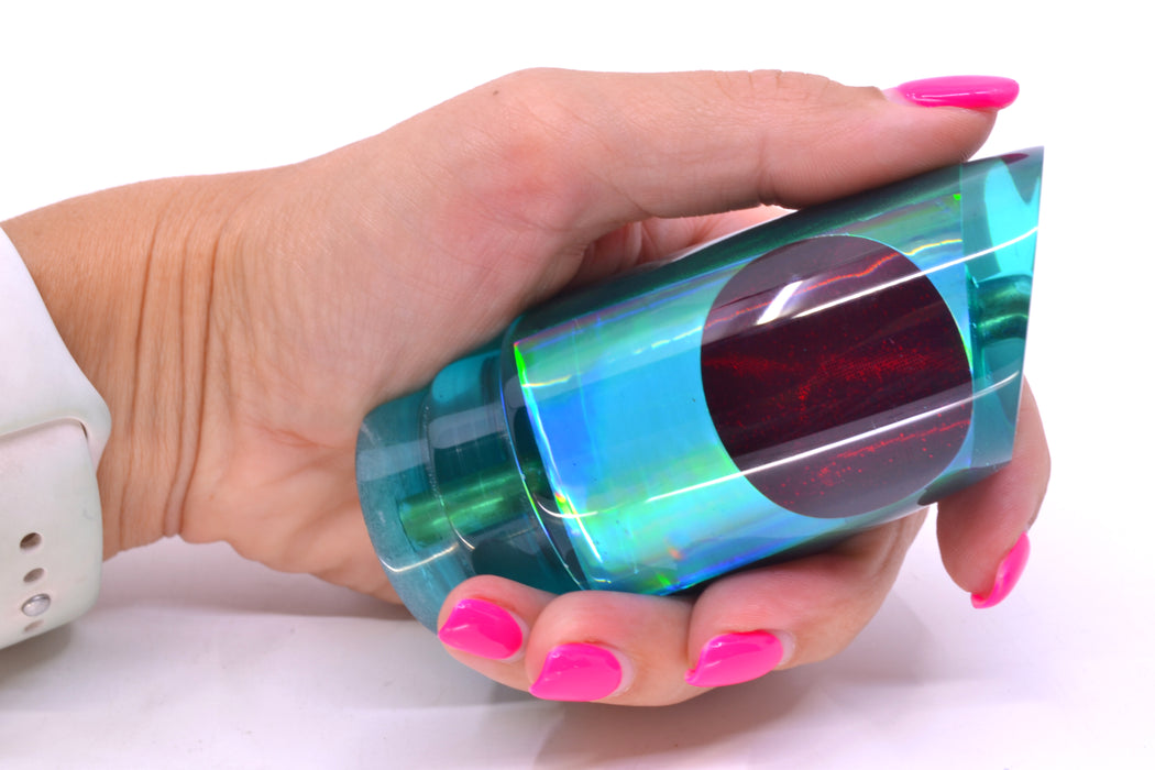 Koya Lures Turquoise Rainbow Red Eyes Straight Runner 12" 5.8oz