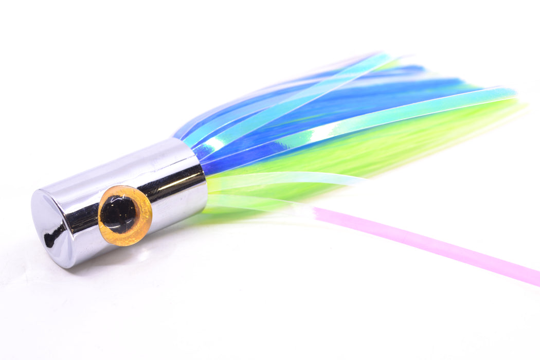 Iland Lures Blue-Chartreuse Flash Hair Chrome Head Sailure 5.5" 0.5oz SA300F-BL/CH
