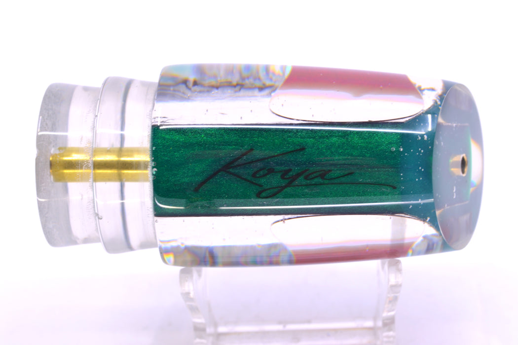 Koya Lures Paua Shell Red Eyes Straight Runner 12" 5.8oz