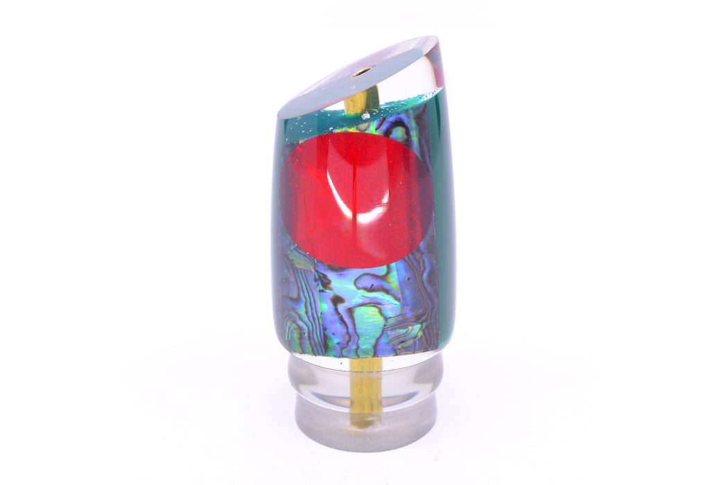 Koya Lures Paua Shell Red Eyes Straight Runner 12" 5.8oz