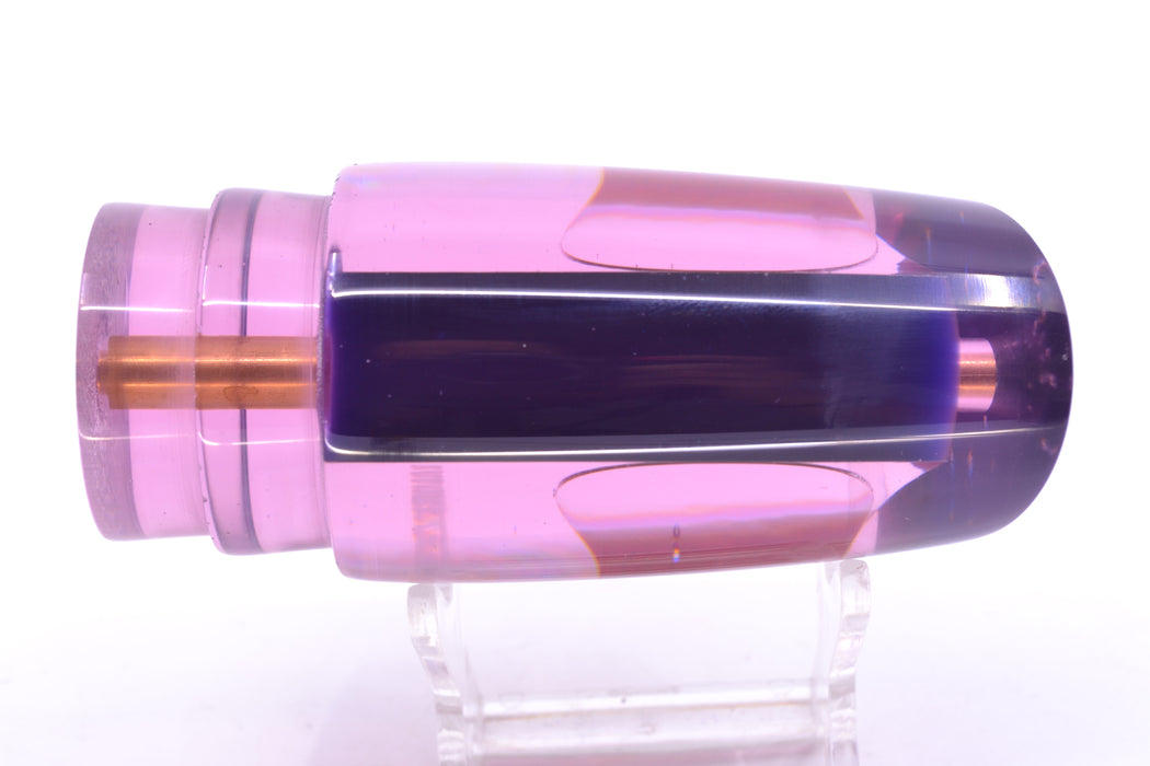 Koya Lures Purple Rainbow Starburst Red Eyes Straight Runner 12" 5.8oz