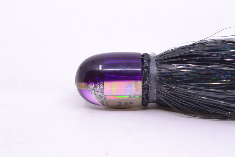 Marlin Magic White Awabi Purple Back Baby AP Bullet 4.5" 1.5oz Strobez Black/Purple