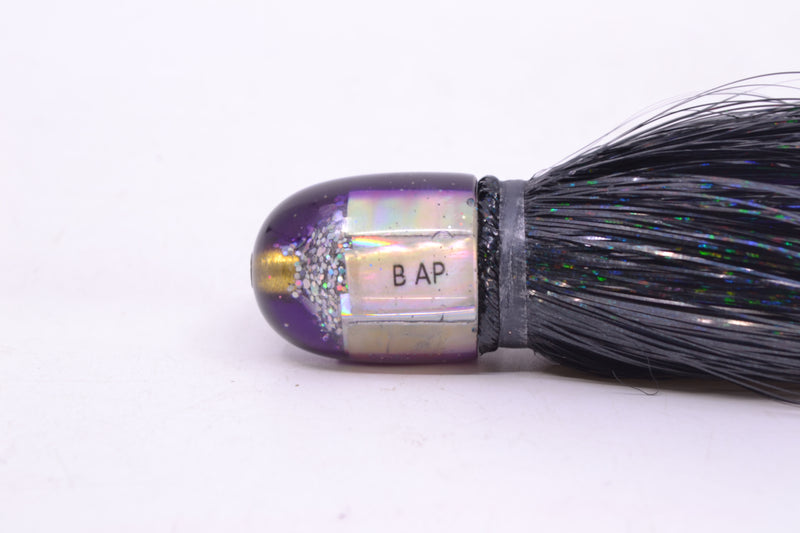 Marlin Magic White Awabi Purple Back Baby AP Bullet 4.5" 1.5oz Strobez Black/Purple