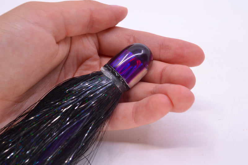 Marlin Magic White Awabi Purple Back Baby AP Bullet 4.5" 1.5oz Strobez Black/Purple