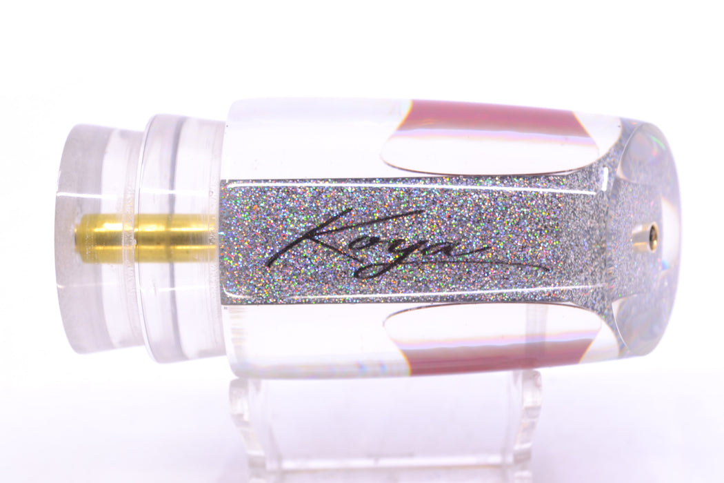 Koya Lures Silver Rainbow Starburst Red Eyes Straight Runner 12" 5.8oz