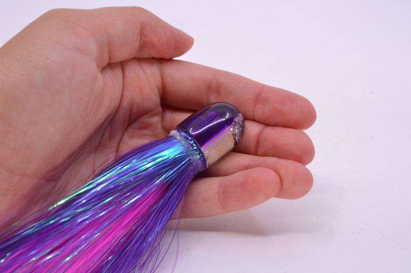 Marlin Magic White Awabi Purple Back Baby AP Bullet 4.5" 1.5oz Strobez Purple/Pink