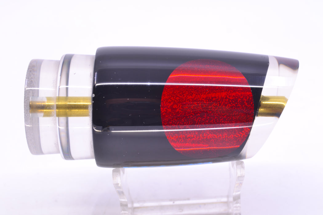 Koya Lures Black Pearl Red Eyes Straight Runner 12" 5.8oz
