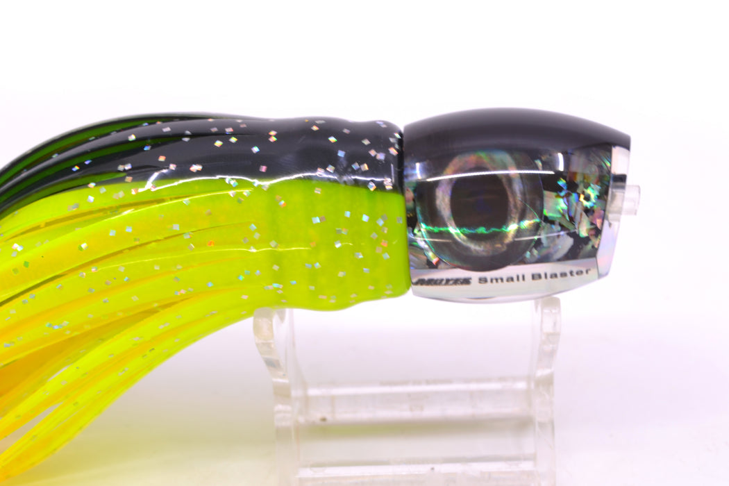 Moyes Lures S&P Black Back Taxi Eyes NEW Small Blaster 9" 4.5oz Skirted Magic Johnson