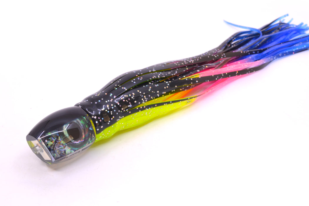 Moyes Lures S&P Black Back Taxi Eyes NEW Small Blaster 9" 4.5oz Skirted Magic Johnson