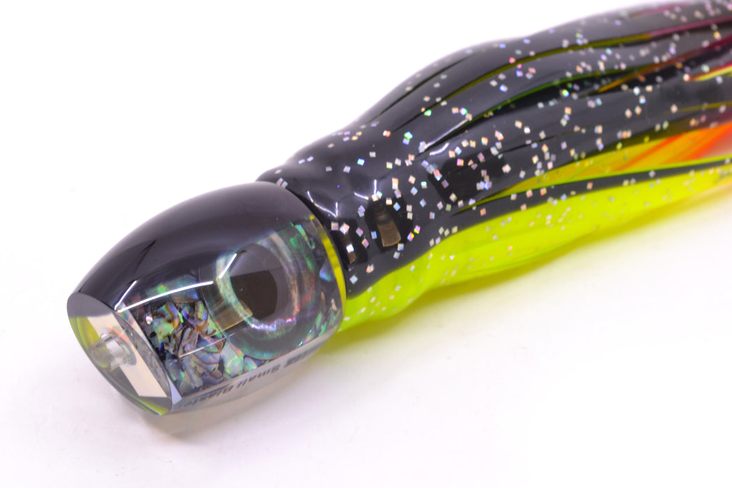 Moyes Lures S&P Black Back Taxi Eyes NEW Small Blaster 9" 4.5oz Skirted Magic Johnson