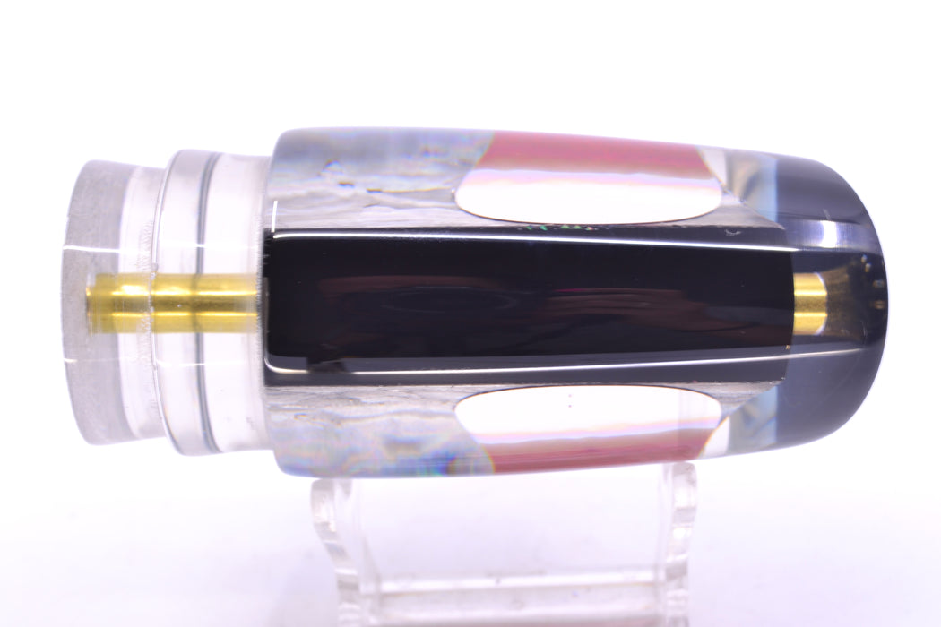 Koya Lures Blue-Purple Abalone Red Eyes Straight Runner 12" 5.8oz
