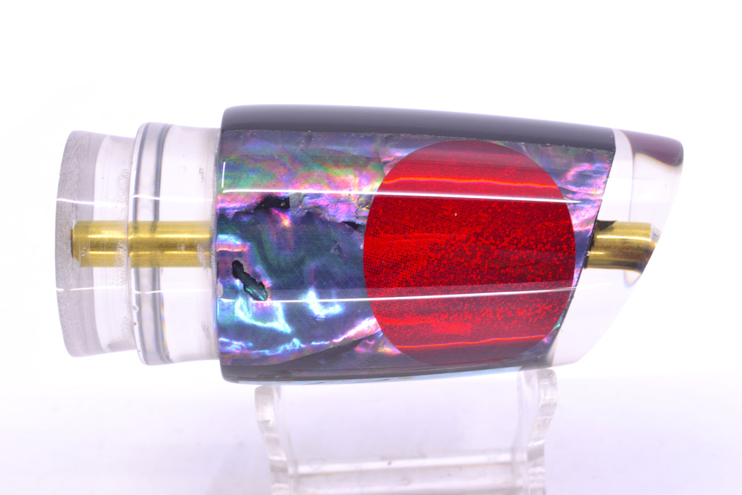 Koya Lures Blue-Purple Abalone Red Eyes Straight Runner 12" 5.8oz