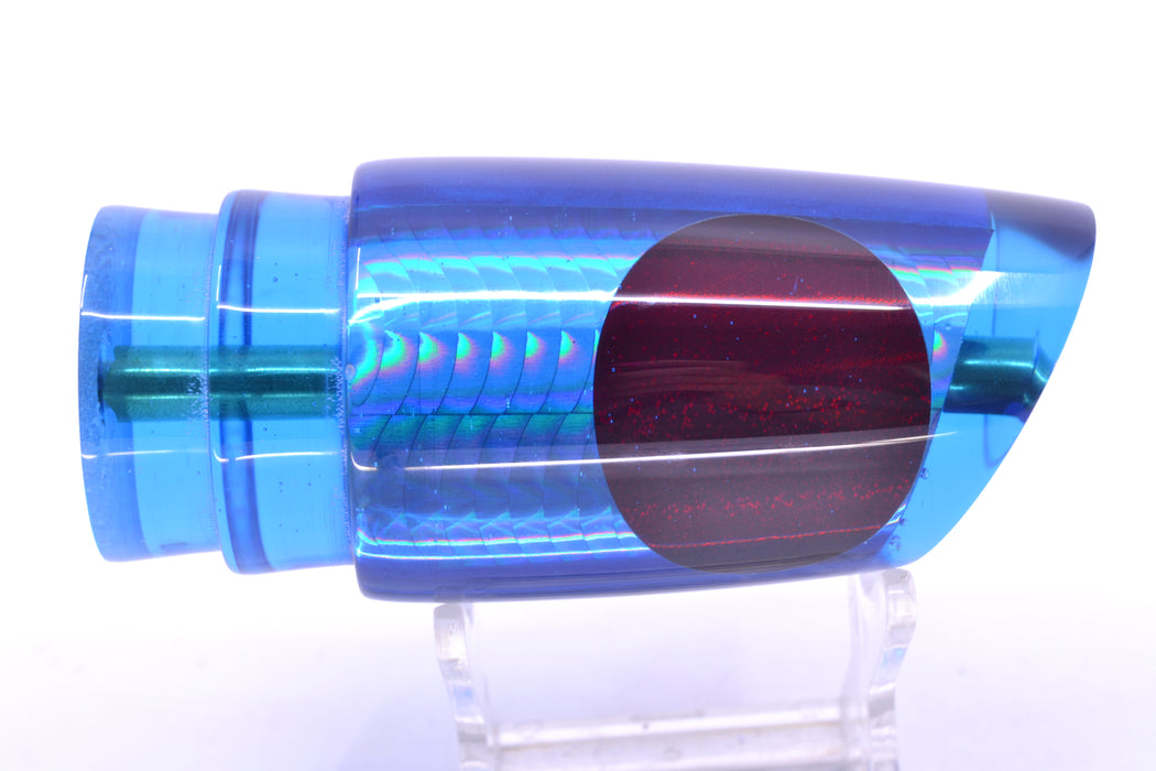 Koya Lures Blue Rainbow Scale Red Eyes Straight Runner 12" 5.8oz
