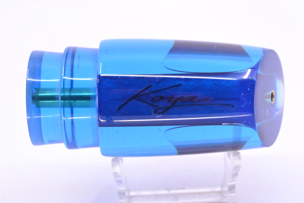 Koya Lures Blue Rainbow Scale Red Eyes Straight Runner 12" 5.8oz