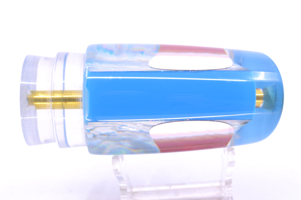 Koya Lures Ice Blue Awabi Red Eyes Straight Runner 12" 5.8oz
