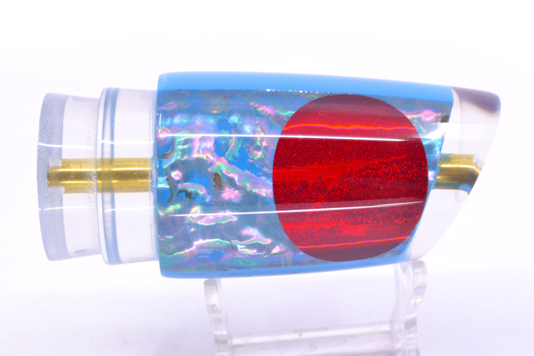 Koya Lures Ice Blue Awabi Red Eyes Straight Runner 12" 5.8oz