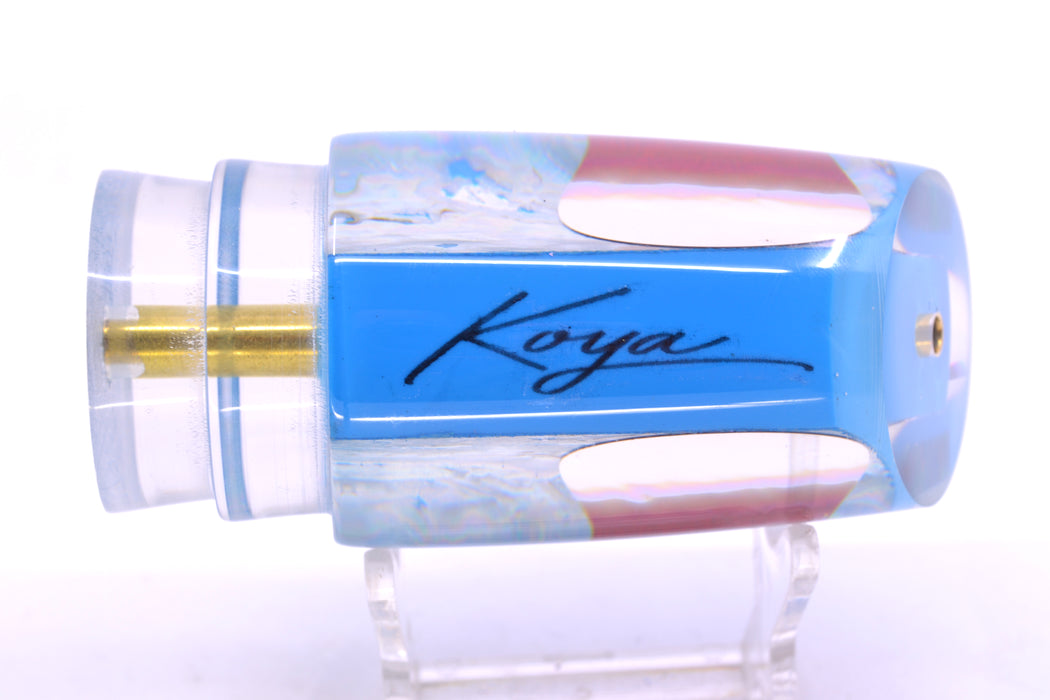 Koya Lures Ice Blue Awabi Red Eyes Straight Runner 12" 5.8oz