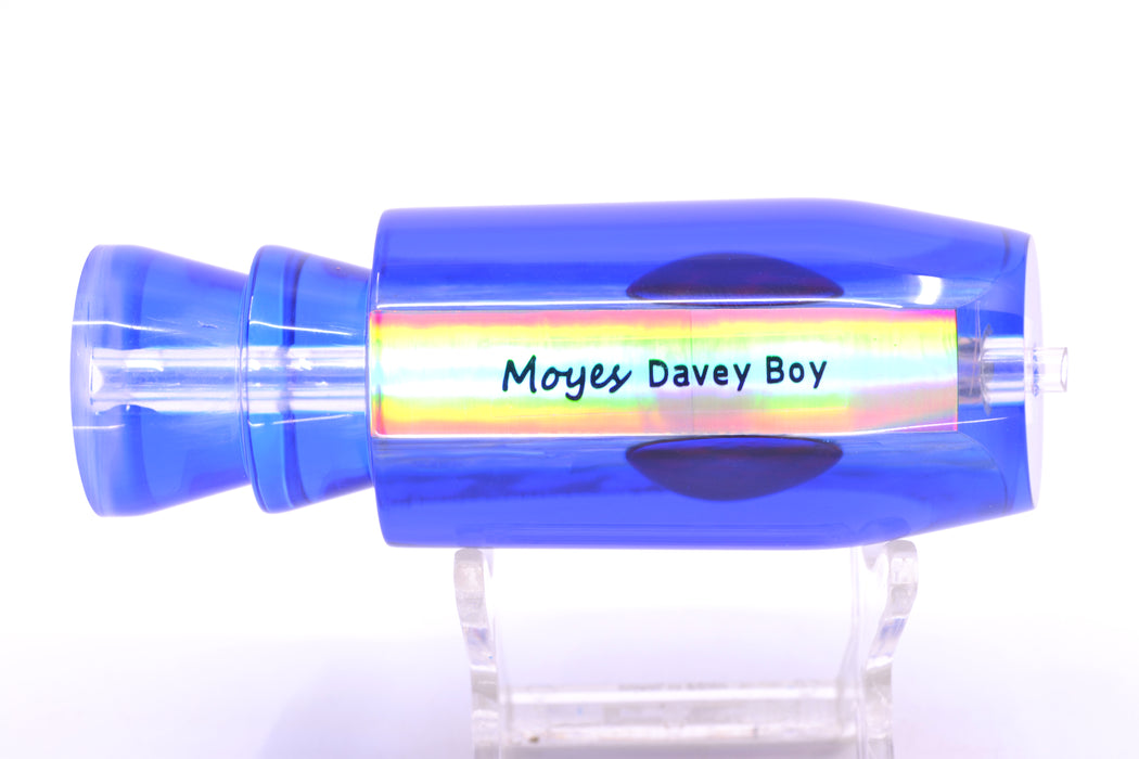 Moyes Lures Rainbow MOP Blue Back Red Eyes Davey Boy 12" 5oz GZE