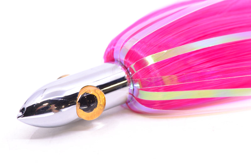 Iland Lures Pink Flash Hair Chrome Head Jr. Ilander 6.75" 1.75oz JR450F-PK