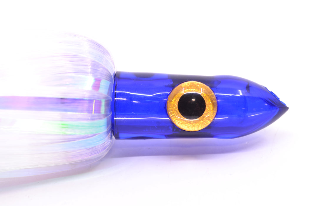 Iland Lures Flasher Series "Marlin" Hair Blue Head Jr. Dredge Ilander 6.5" 1oz DJR451F-MAR