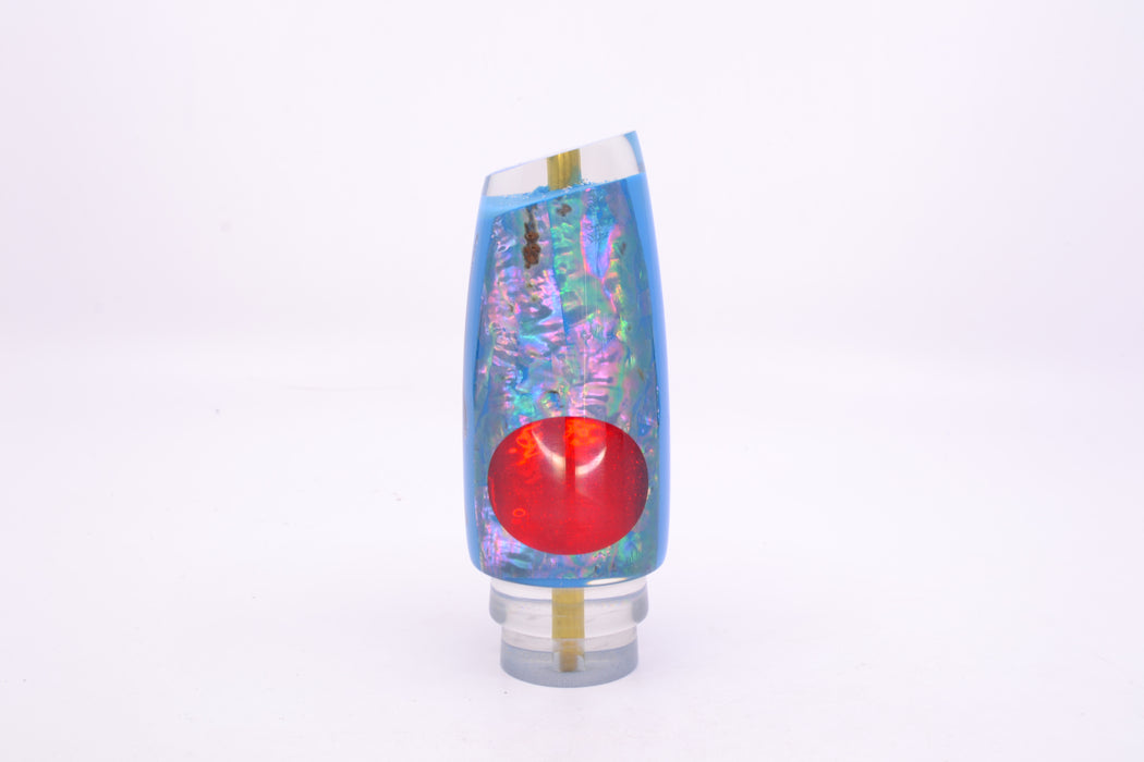 Koya Lures Ice Blue Awabi Red Eyes Large Kona Plunger 14" 9oz GZE