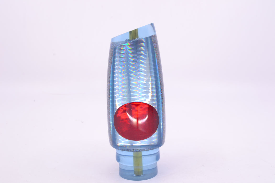 Koya Lures Ice Blue Rainbow Scale Red Eyes Large Kona Plunger 14" 9oz GZE