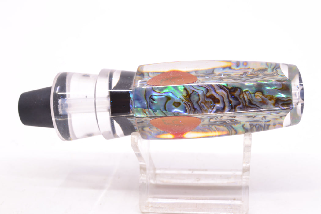 Bonze Lures Paua Shell Red Eyes Here For The Party 10" 4oz