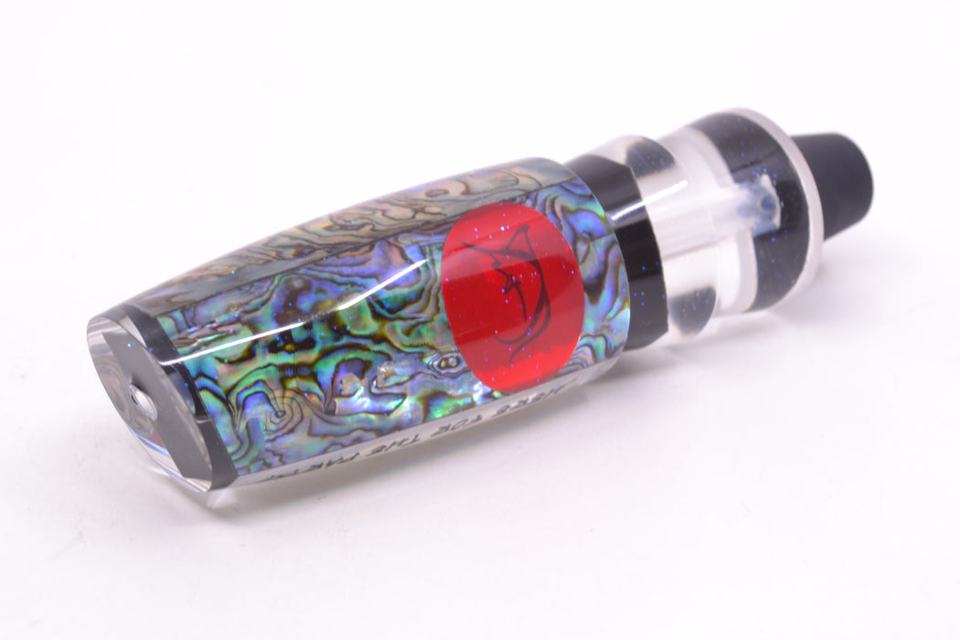Bonze Lures Paua Shell Red Eyes Here For The Party 10" 4oz