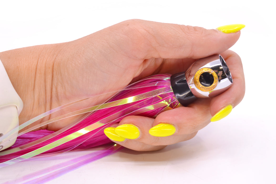 Iland Lures Pink Flash Hair Chrome Head Sea Star 6.75" 1.5oz SS700F-PK