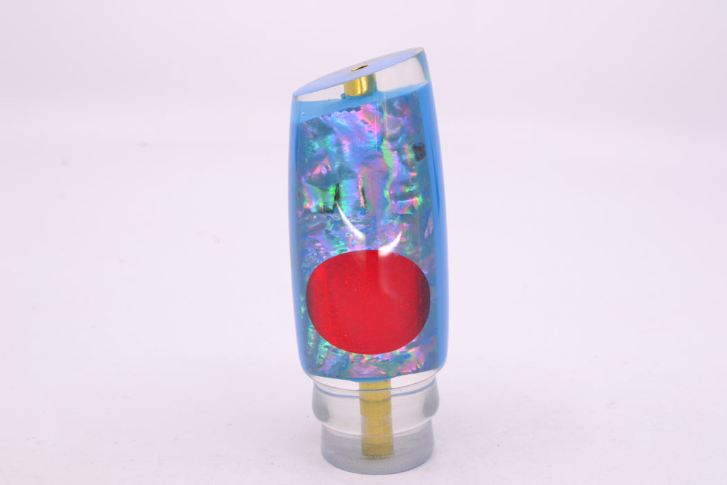 Koya Lures Ice Blue Awabi Red Eyes Medium Kona Plunger 10" 5oz GZE