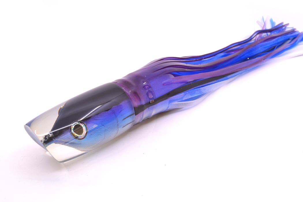 Ali'i Kai Lures Skipjack Fish Head Large Kill Switch 12" 11.5oz Skirted Purple Skipjack