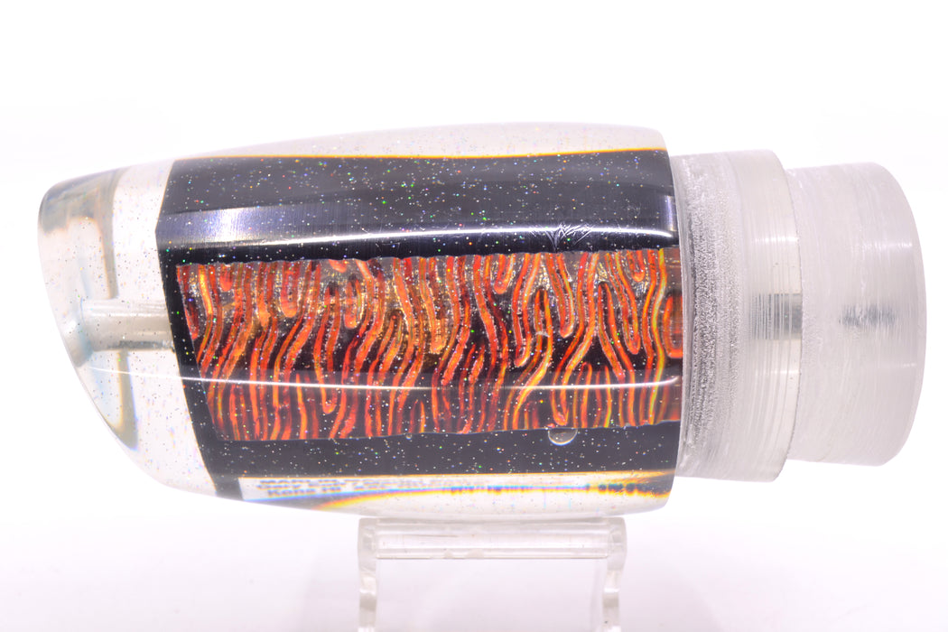 Marlin Magic Red-Orange Lava Black Magic XXL Ruckus Teaser 18" 17oz
