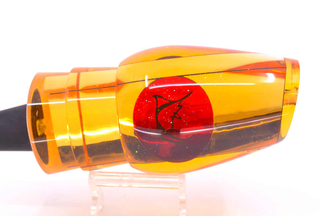 Bonze Lures Amber Mirrored Red Eyes Sugar Daddy 14" 12.5oz