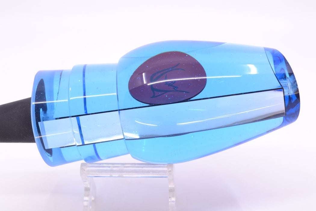 Bonze Lures Ice Blue Mirrored Red Eyes Sugar Daddy 14" 12.5oz