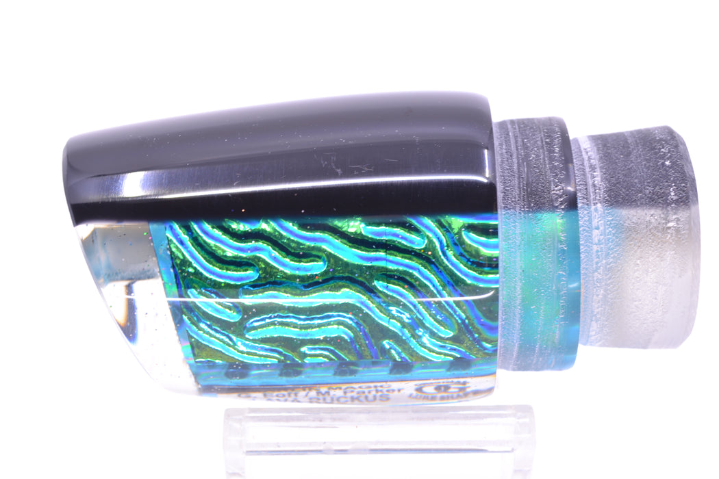 Marlin Magic Ice Blue-Akule Lava Ice Blue Scale Wrap Black Back Ruckus 12" 7.2oz