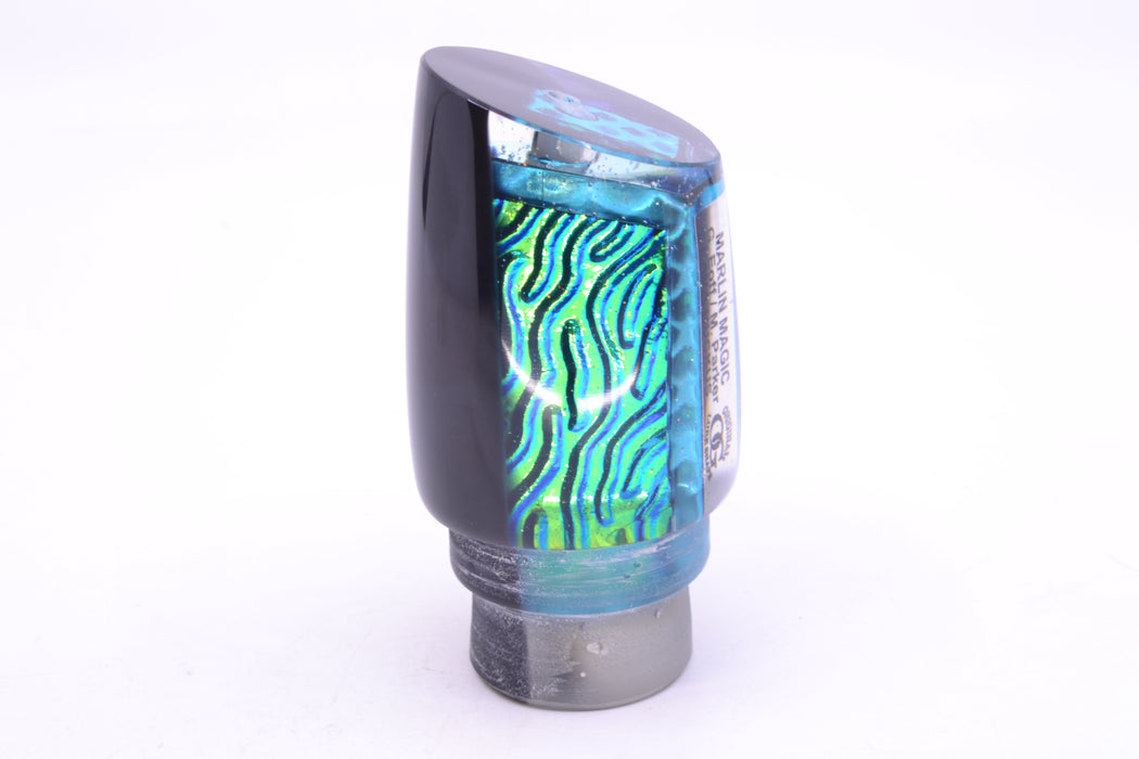 Marlin Magic Ice Blue-Akule Lava Ice Blue Scale Wrap Black Back Ruckus 12" 7.2oz