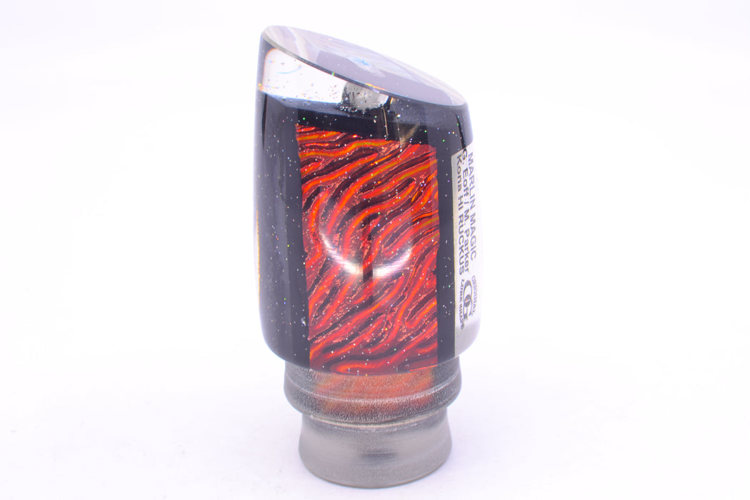Marlin Magic Orange-Red Lava Black Magic Ruckus 12" 7.2oz